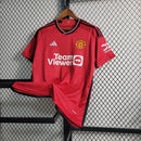 Camisa Manchester United Home (1) 2023/24 Adidas Torcedor Masculina