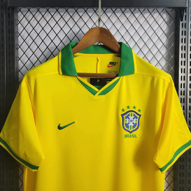 Camisa Brasil Home (1) 1997 Nike Retrô Masculina