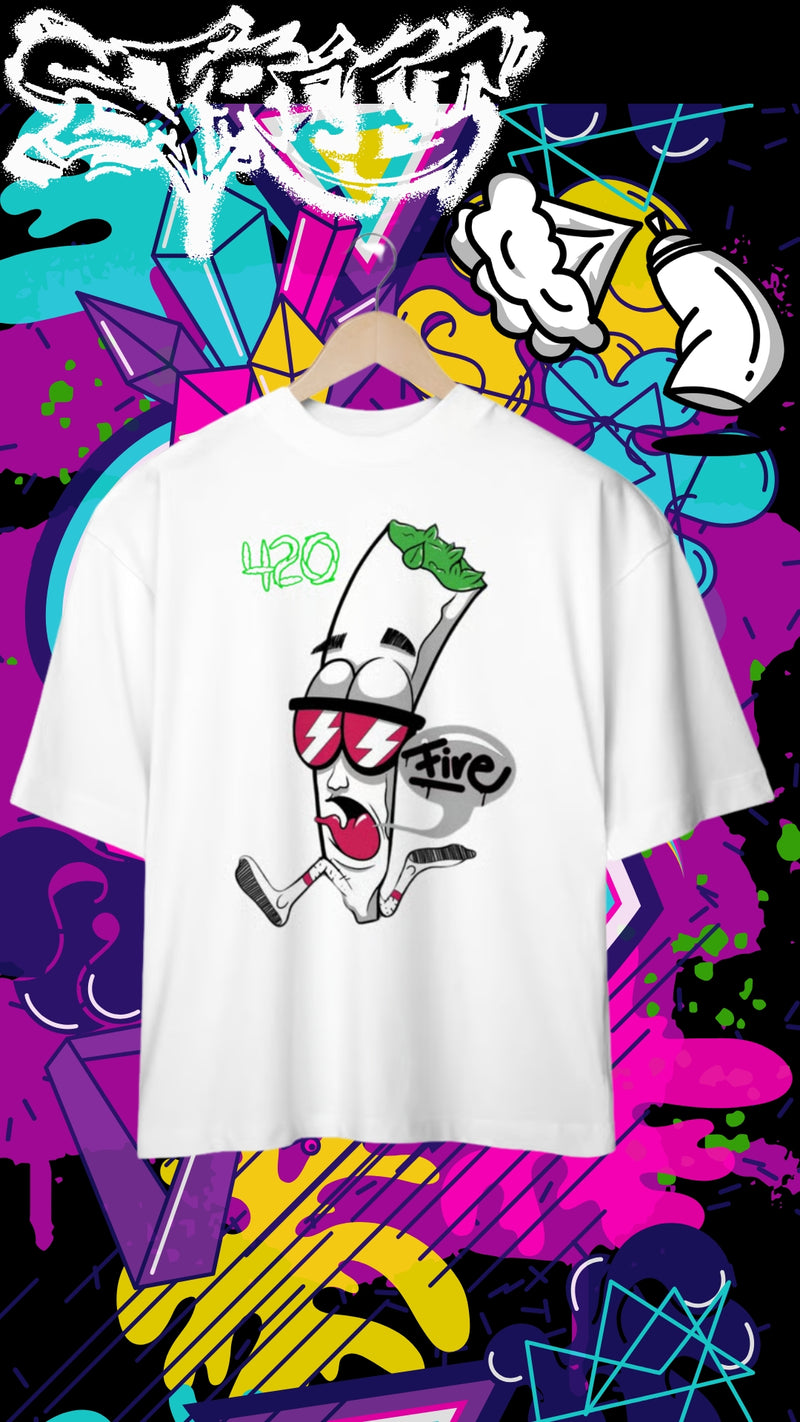 camisa oversized  "4i20"