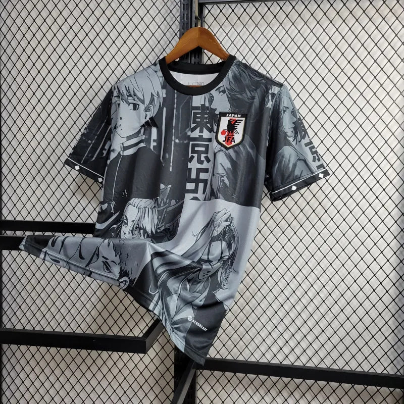 CAMISA DA SELEÇÃO DO JAPÃO 24/25 PRETO EDIÇÃO ESPECIAL