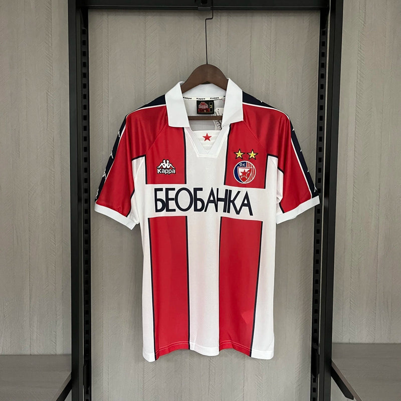 Camisa Estrela Vermelha Retrô Home 1995/97 Torcedor Masculina - Vermelho