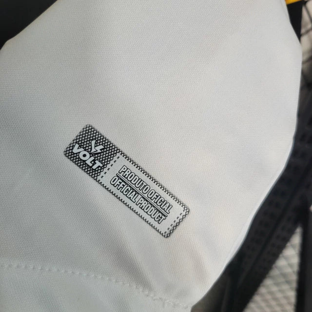 CAMISA DO CRISCIUMA 23/24 PRETO, AMARELO E BRANCO