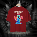 Camisa Oversized Vintage Sacrifice Travis Scott