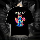 Camisa Oversized Vintage Sacrifice Travis Scott Preta