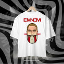Camisa Oversized Vintage Eminem Branco