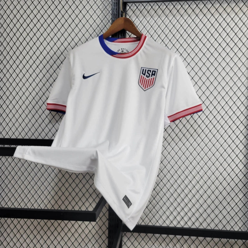 CAMISA DA SELEÇÃO DO EUA 24/25 BRANCO