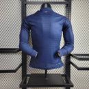 CAMISA MANGA LONGA DO PSG 24/25 AZUL