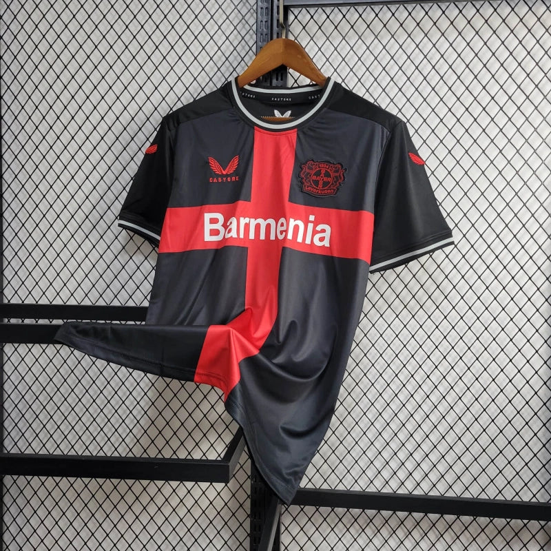 CAMISA DO BAYERM LEVERKUSEN 24/25 PRETO