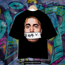 Camisa Oversized Vintage Eminem Preta