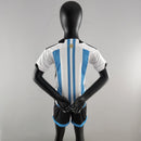 Conjunto Infantil Argentina 2022/23 - Home Torcedor Pro - EOASPORTS 
