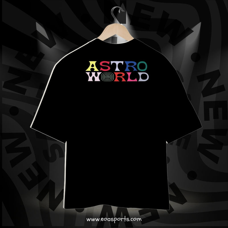 Camisa Oversized Vintage Sacrifice Travis Scott Preta