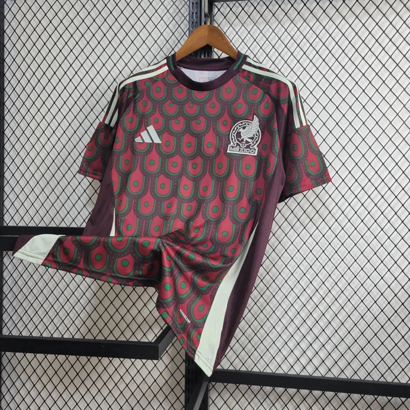 CAMISA DA SELEÇÃO DO MEXICO 24/25 VERMELHO