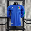 CAMISA MANGA LONGA DA ITALIA 24/25 AZUL