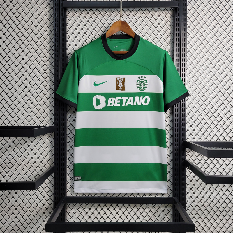 CAMISA DO SPORTING 24/25 VERDE E BRANCO