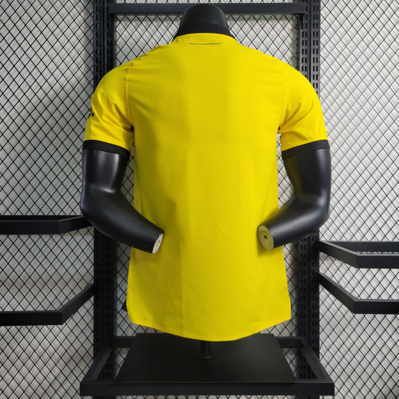 CAMISA VERSÃO PLAYER DO BORUCIA DORTMUND 24/25 AMARELO