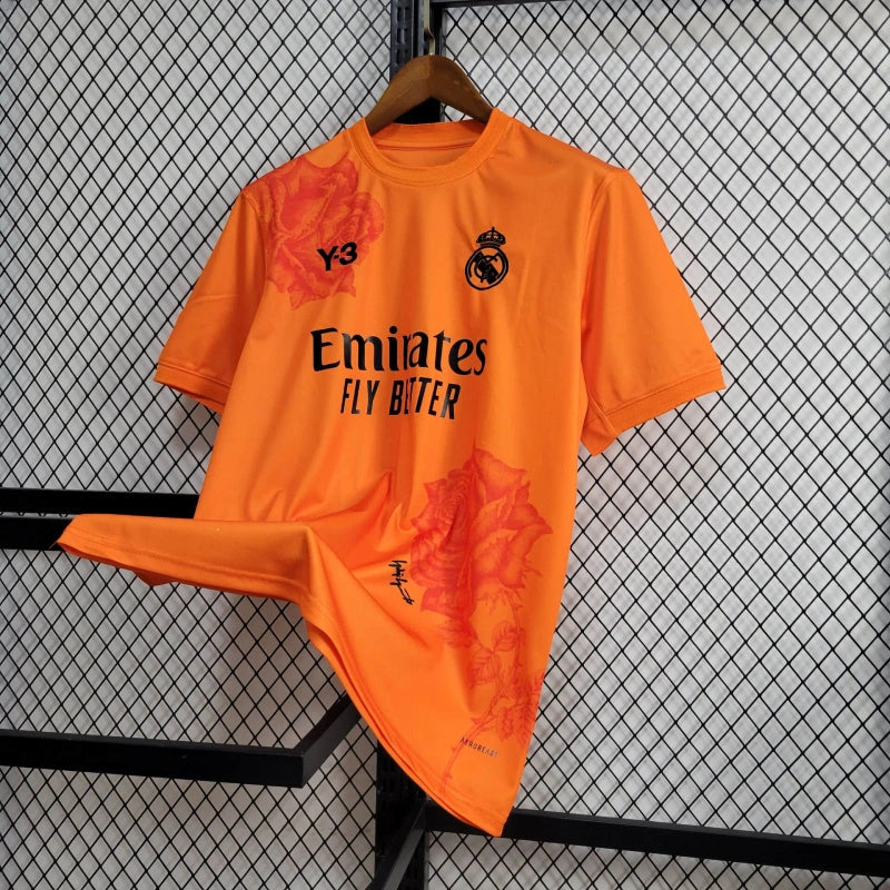 CAMISA DO REAL MADRID 24/25 LARANJA