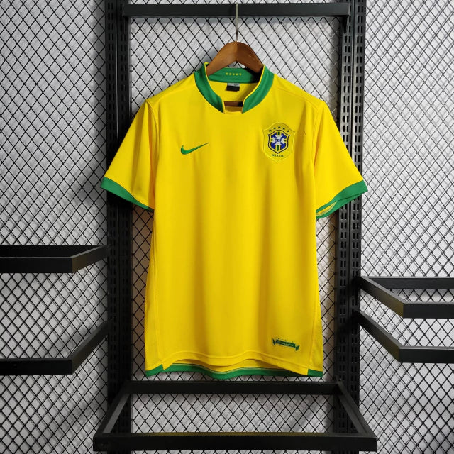 Camisa Brasil Home (1) 2006 Nike Retro Masculina