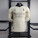 CAMISA MANGA LONGA DO MILAN 24/25 BEGE