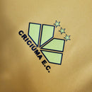 CAMISA DO CRISCIUMA 23/24 PRETO, AMARELO E BRANCO