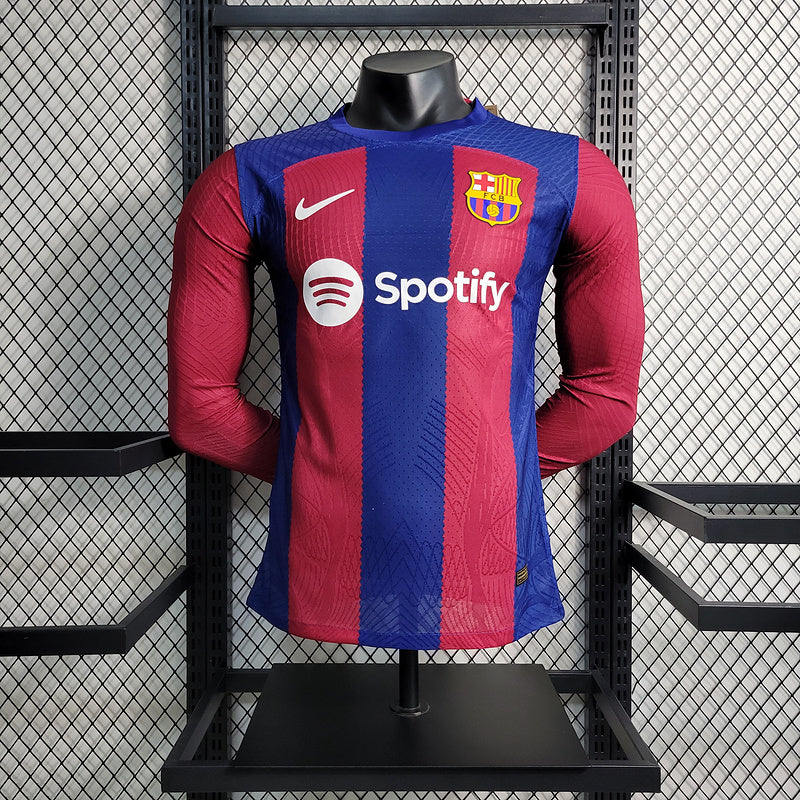 CAMISA MANGA LONGA DO BARCELONA 24/25 TRADICIONAL