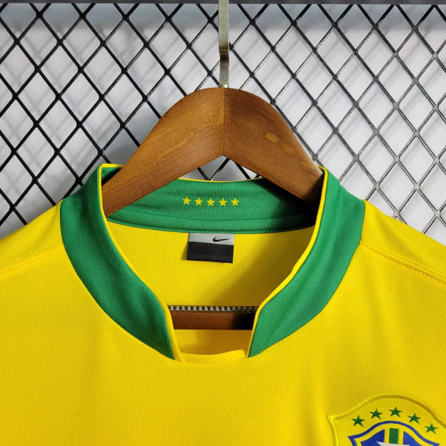 Camisa Brasil Home (1) 2006 Nike Retro Masculina
