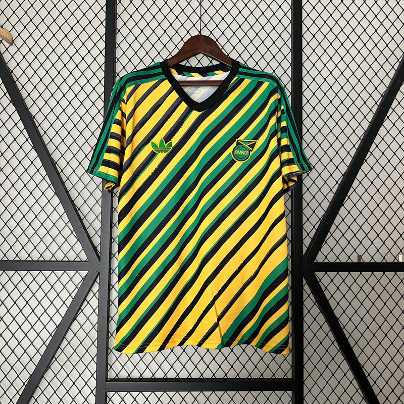 CAMISA DA SELEÇÃO DA JAMAICA 24/25 TRICOLOR