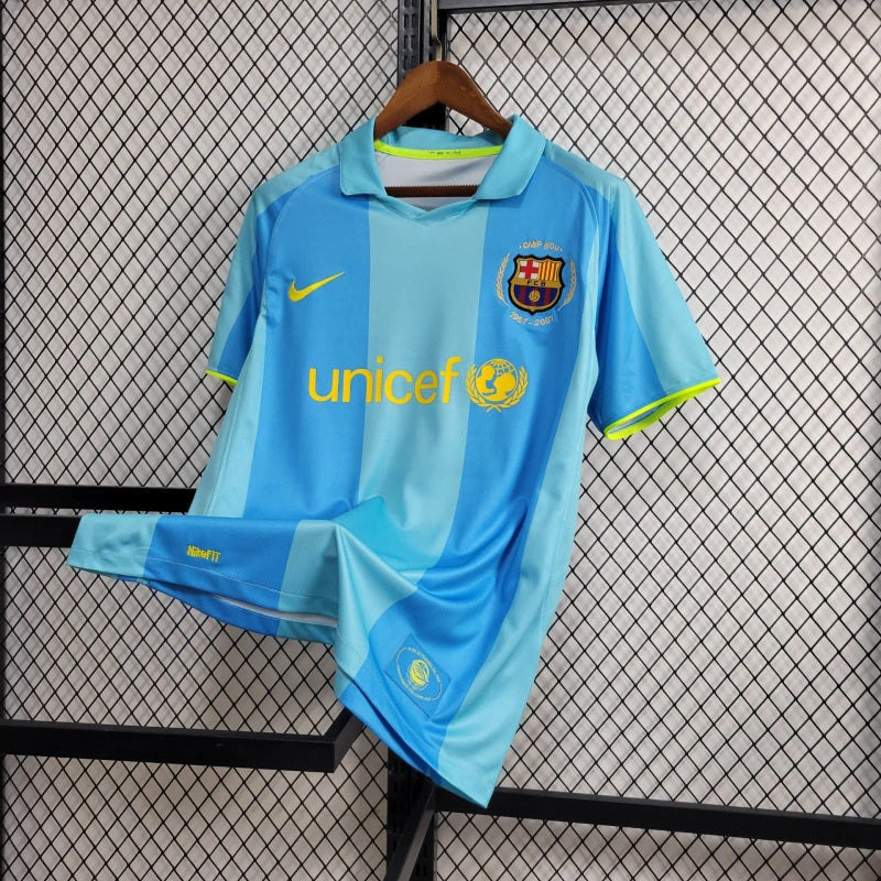 Camisa Barcelona Away (2) 2007/08 Nike Retrô Masculina