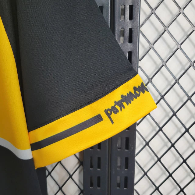 CAMISA DO CRISCIUMA 23/24 PRETO, AMARELO E BRANCO