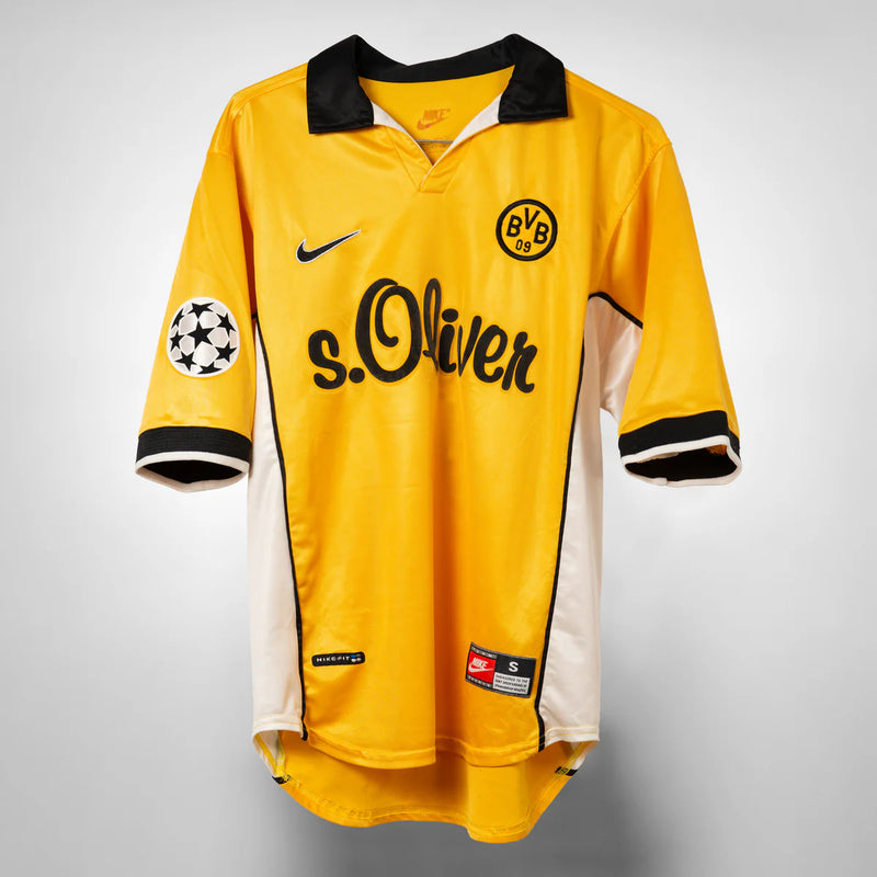 Camisa Borussia Dortmund Home (2) 1998/99 Nike Retrô Masculina