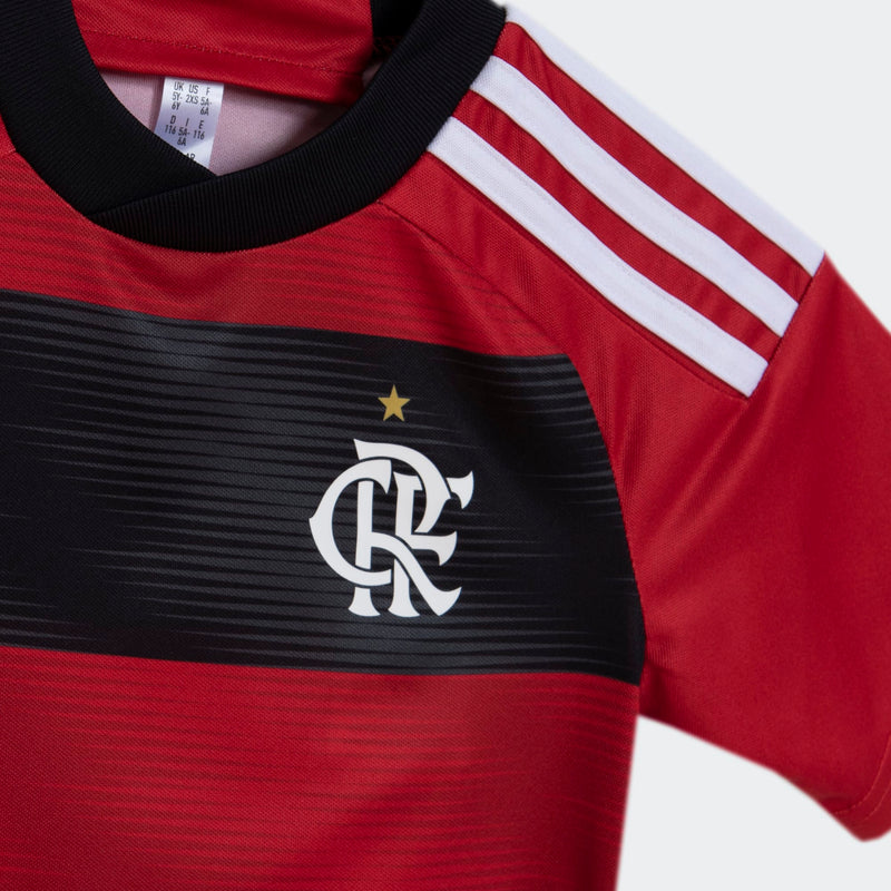Conjunto Infantil Flamengo 2023/24 - Home - EOASPORTS 
