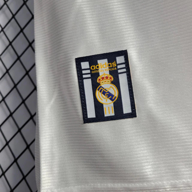 Camisa Real Madrid Home (1) 1998/00 Adidas Retrô Masculina