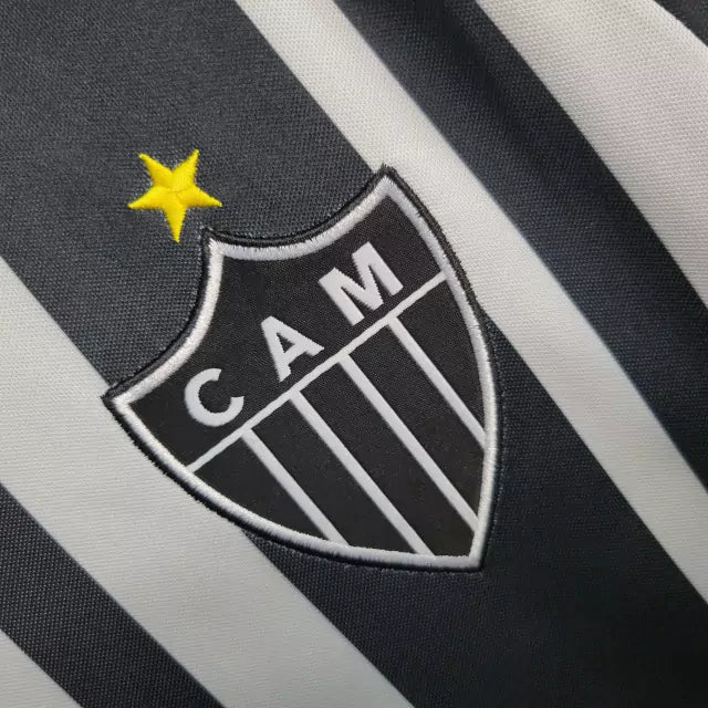 CAMISA DO ATLETICO MINEIRO 23/24 PRETO E BRANCO