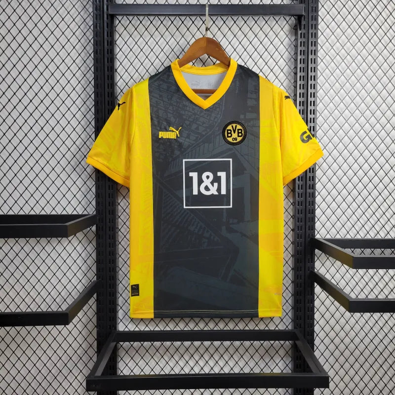 CAMISA DO BORUCIA DORTMUND 24/25 AMARELO E PRETO