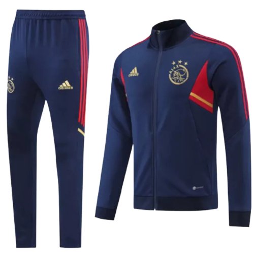 Agasalho de Viagem Ajax - Masculino - Azul - EOASPORTS