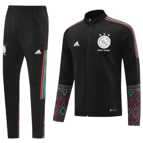 Agasalho de Viagem Ajax - Masculino - Preto - EOASPORTS