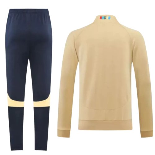 Agasalho de Viagem Barcelona - Masculino - Beje - EOASPORTS