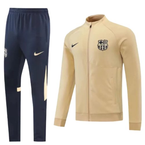Agasalho de Viagem Barcelona - Masculino - Beje - EOASPORTS