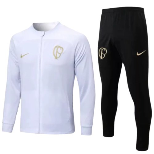 Agasalho de Viagem Corinthians - Masculino - Branco - EOASPORTS