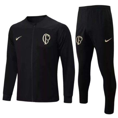 Agasalho de Viagem Corinthians - Masculino - Preto - EOASPORTS