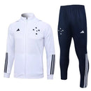 Agasalho de Viagem Cruzeiro - Masculino - Branco - EOASPORTS