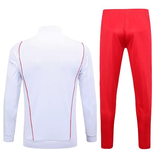 Agasalho de Viagem Flamengo - Masculino - Branco - EOASPORTS