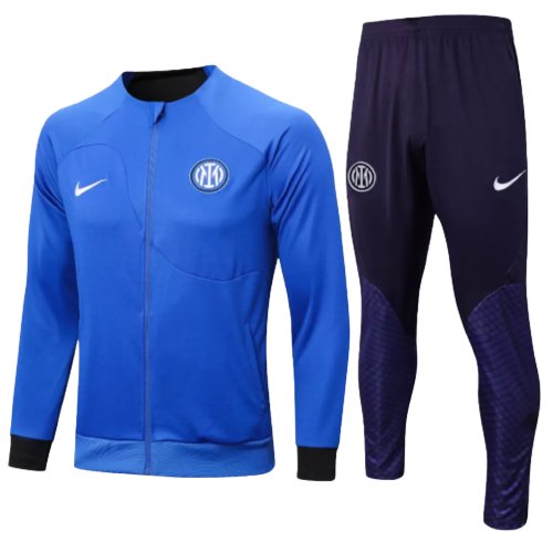 Agasalho de Viagem Inter de Milão - Masculino - Azul e Preto - EOASPORTS