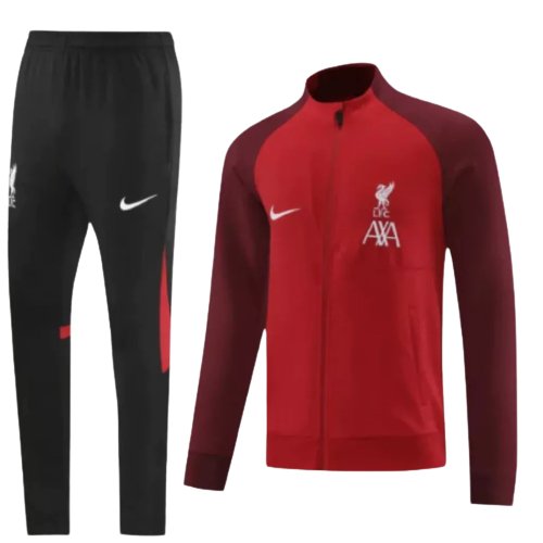 Agasalho de Viagem Liverpool - Masculino - Vermelho - EOASPORTS