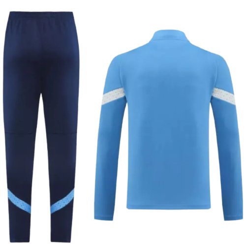 Agasalho de Viagem Manchester City - Masculino - Azul Claro - EOASPORTS