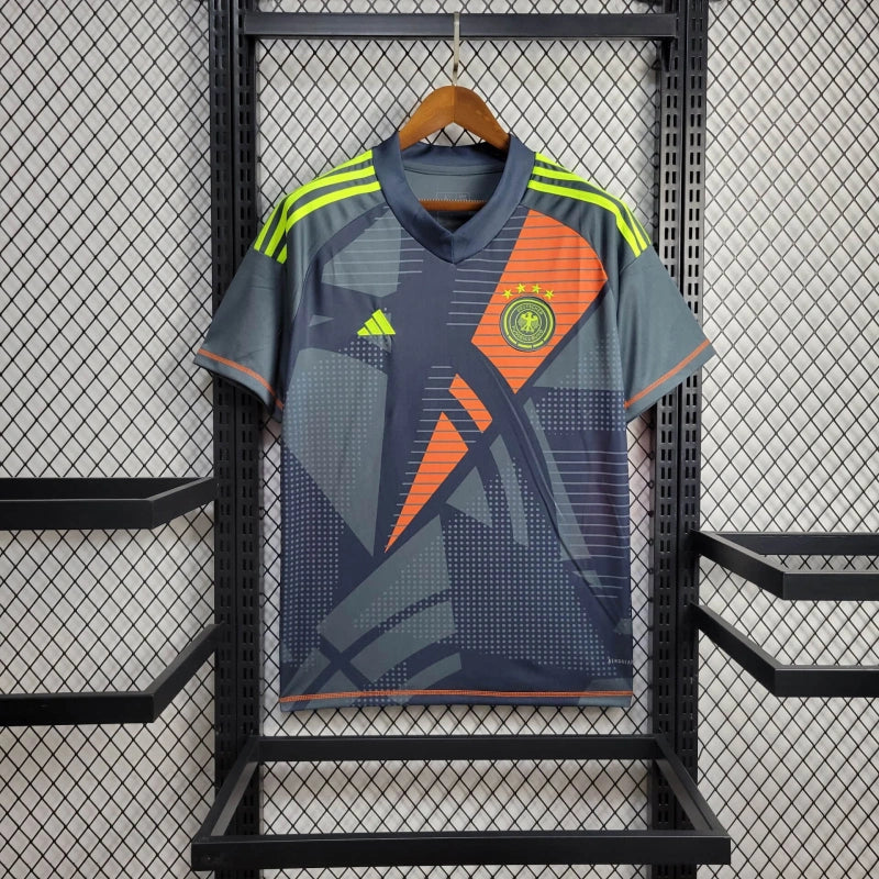 CAMISA DA SELEÇÃO DA ALEMANHA 24/25 CINZA GOLEIRO