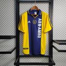 CAMISA RETRÔ DO AJAX 00/01 AZUL E AMARELO