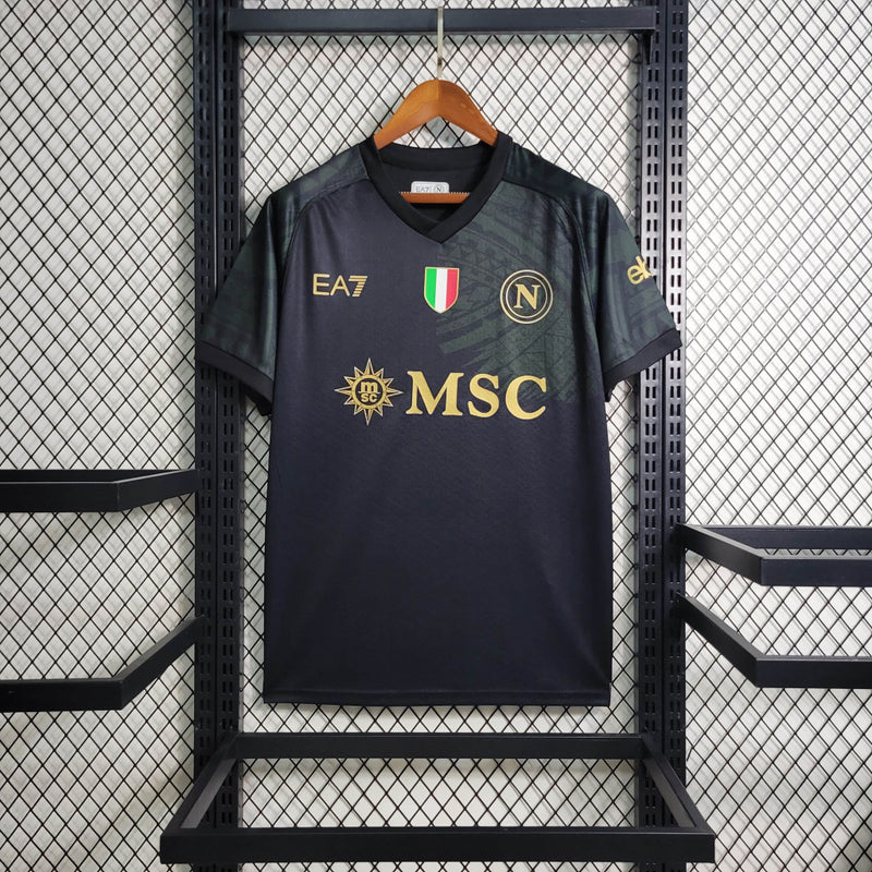 CAMISA DO NAPOLI 23/24 PRETO