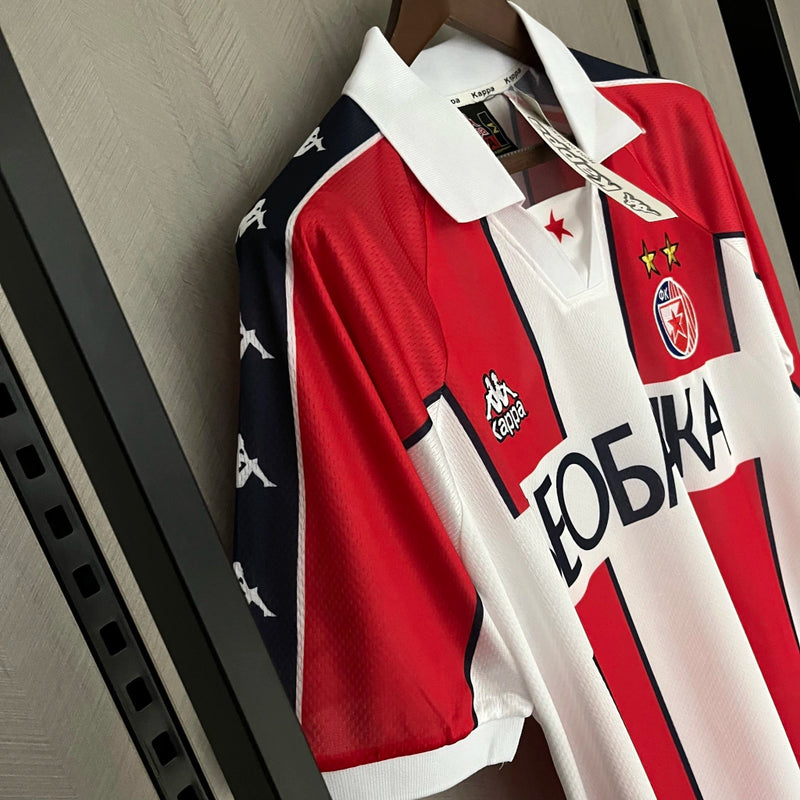 Camisa Estrela Vermelha Retrô Home 1995/97 Torcedor Masculina - Vermelho