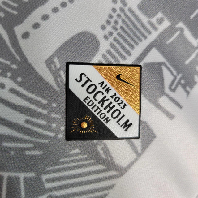 Camisa AIK Stockholm 'Anniversary 132th' 2023 Nike Torcedor Masculina