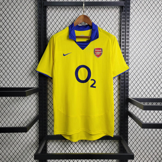 Camisa Arsenal Away (2) 2003/04 Nike Retrô Masculina